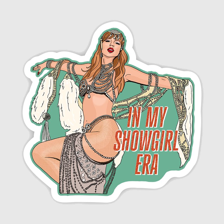 The Life of a Showgirl Taylor Swift Sticker