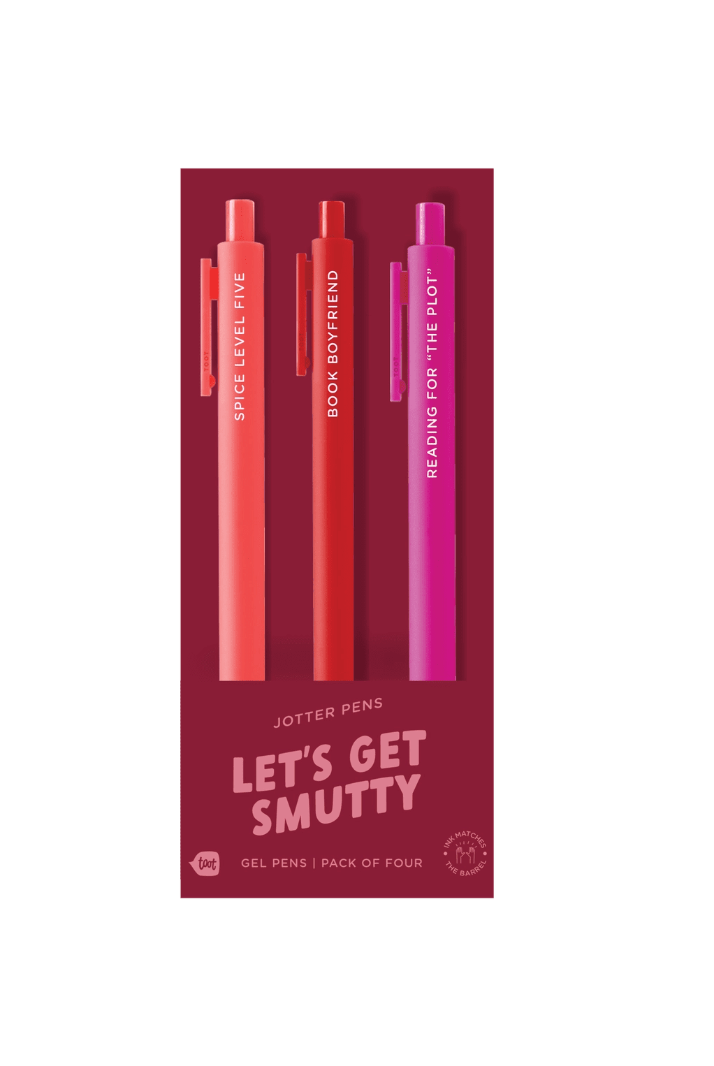 Rose & Lee Co Jotter Sets, Let's Get Smutty Stationery