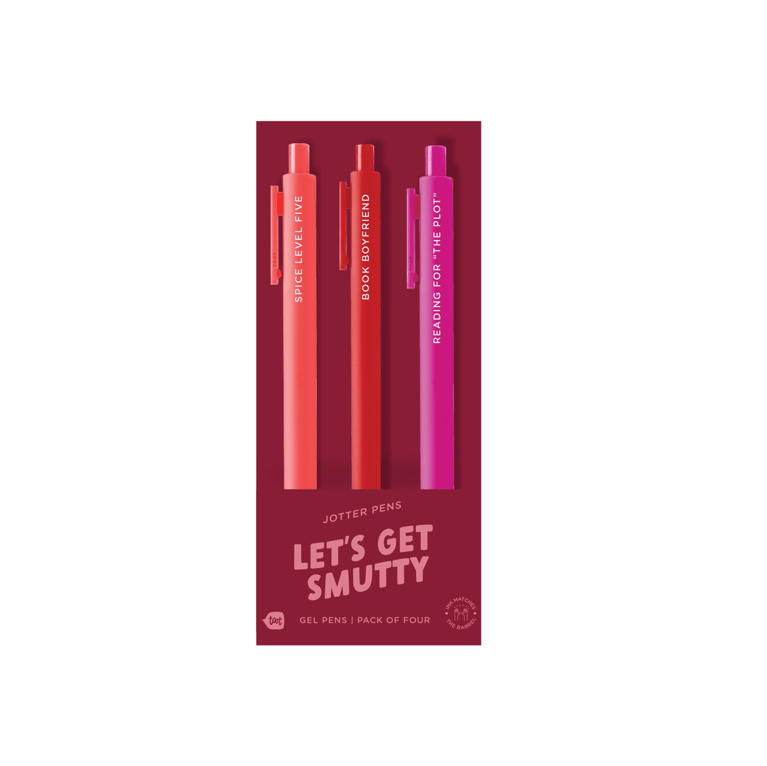 Rose & Lee Co Jotter Sets, Let's Get Smutty Stationery