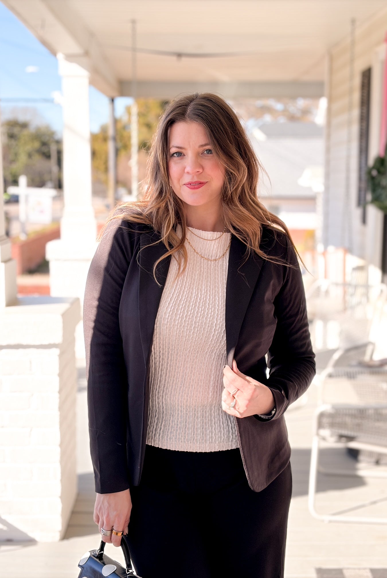 Rose & Lee Co Kate Blazer, Black Jackets