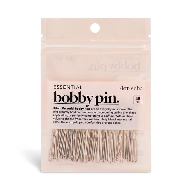 Rose & Lee Co Bobby Pins 45pc, Blonde Hair