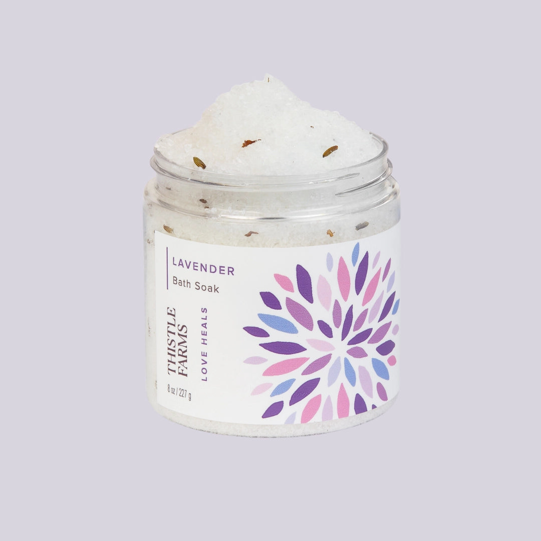 Lavender Bath Salt Soak Apex Ethical Boutique