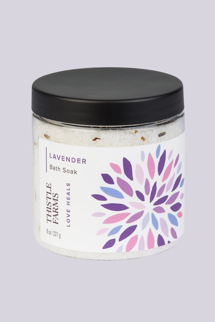 Lavender Bath Salt Soak Apex Ethical Boutique