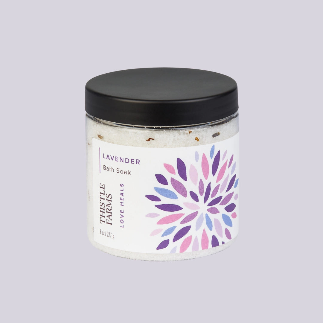 Lavender Bath Salt Soak Apex Ethical Boutique