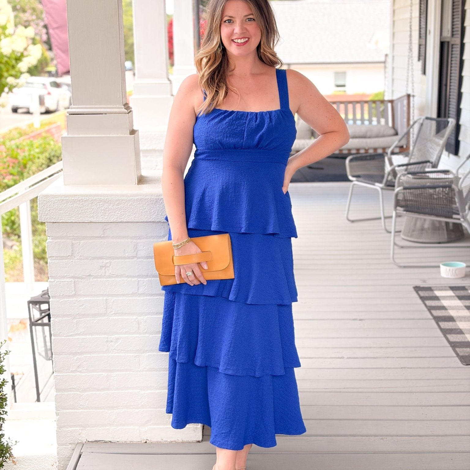 Rose & Lee Co Lennox Dress, Royal Blue Event Dress