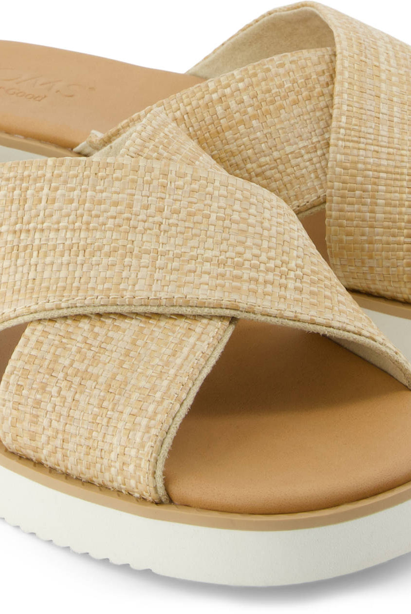 Mae Crossover Slide, Raffia