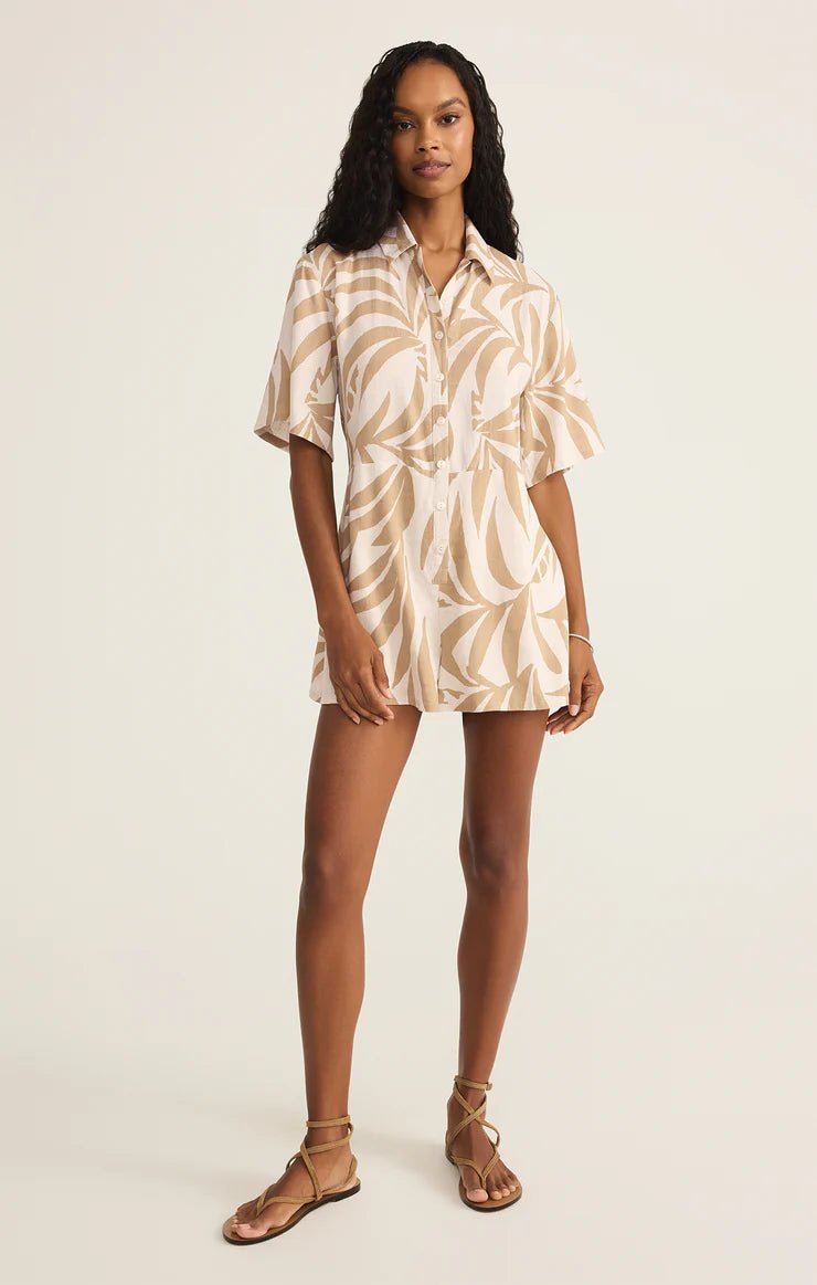 Rose & Lee Co Marcel Romper, Santal by Z Supply unknown