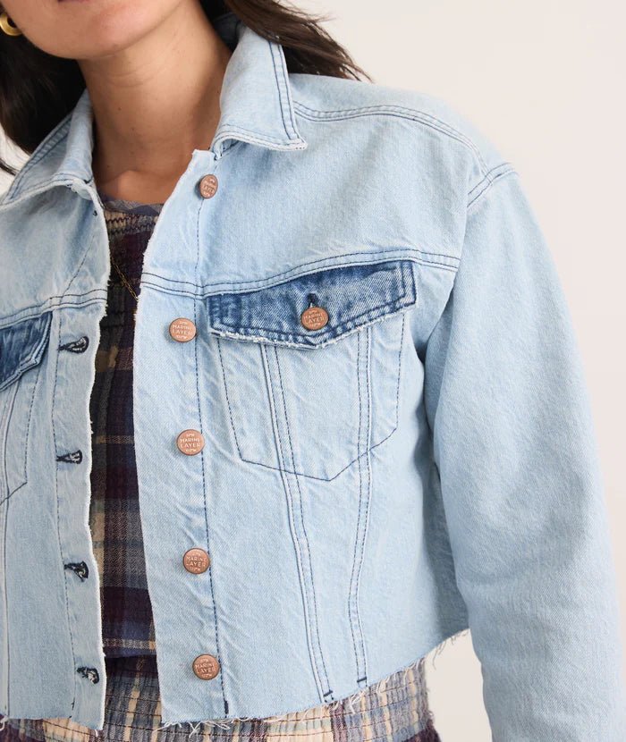 Rose & Lee Co Ray Jacket, Medium Wash by Marine Layer unknown