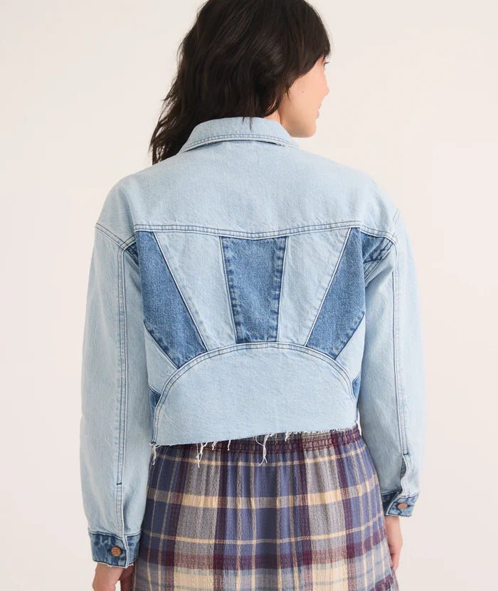 Rose & Lee Co Ray Jacket, Medium Wash by Marine Layer unknown