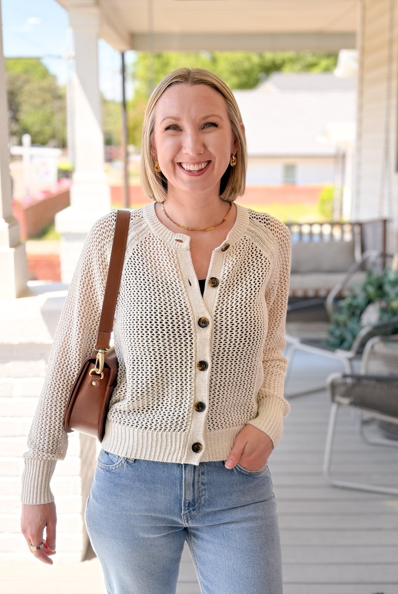 Rose & Lee Co Metallic Cardigan, Collagen by Sanctuary Cardigan