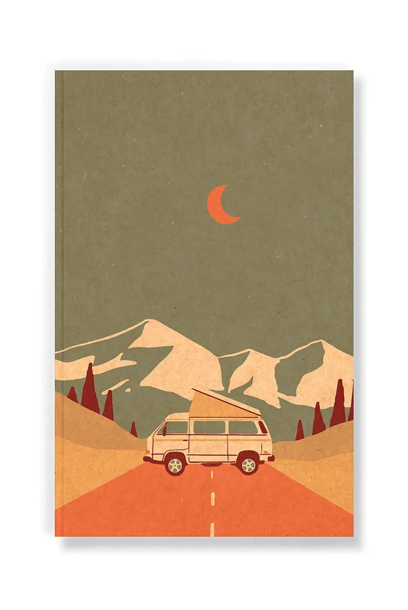 Rose & Lee Co Mountain Van Kraft Layflat Notebook Stationery