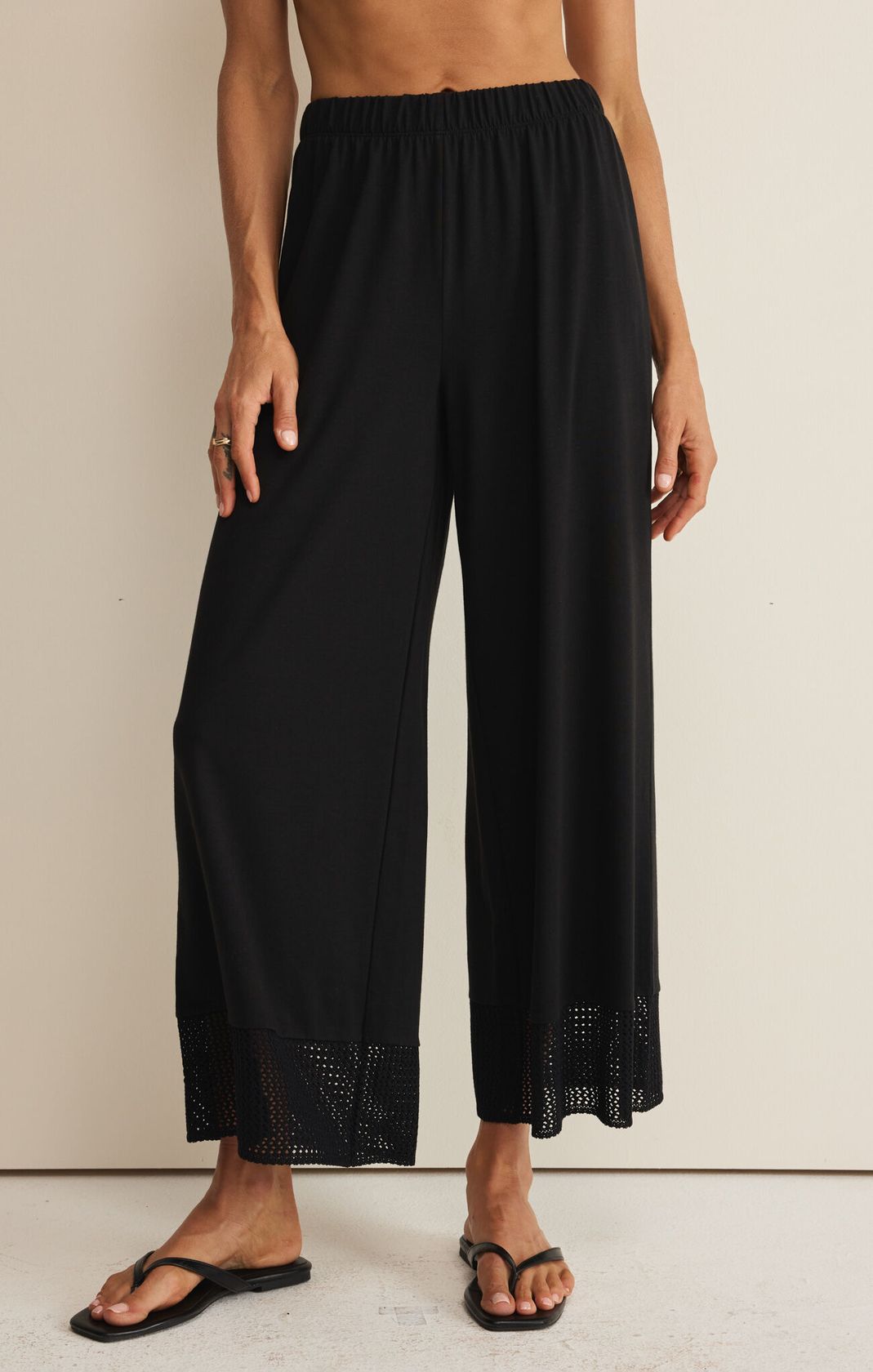 Rose & Lee Co Banyan Pants, Black by Z Supply Pants