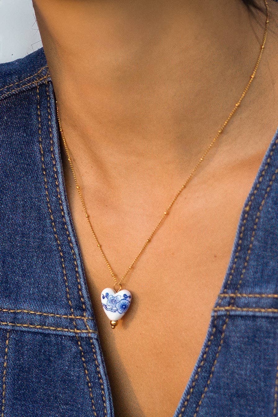 Dynasty Necklace, 18k Gold Plated by Peter and June Sustainable Boutique Apex NC