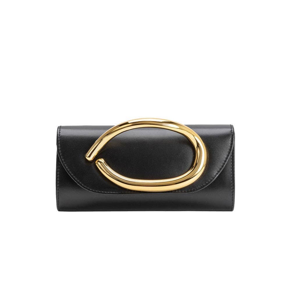 Rose & Lee Co Cosima Crossbody, Black Bags