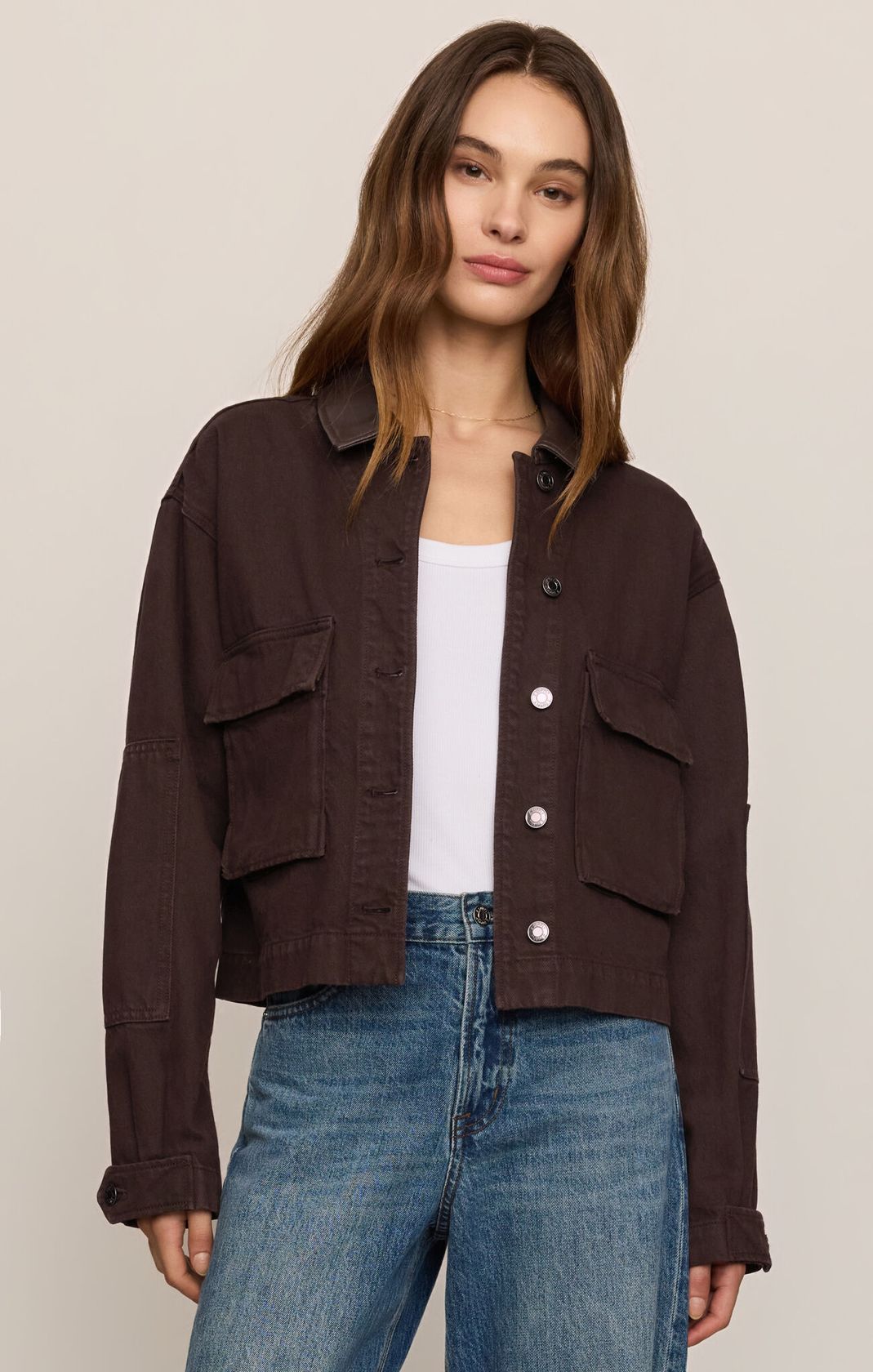 Rose & Lee Co Rey Chore Jacket, Umber by Z Supply Jackets
