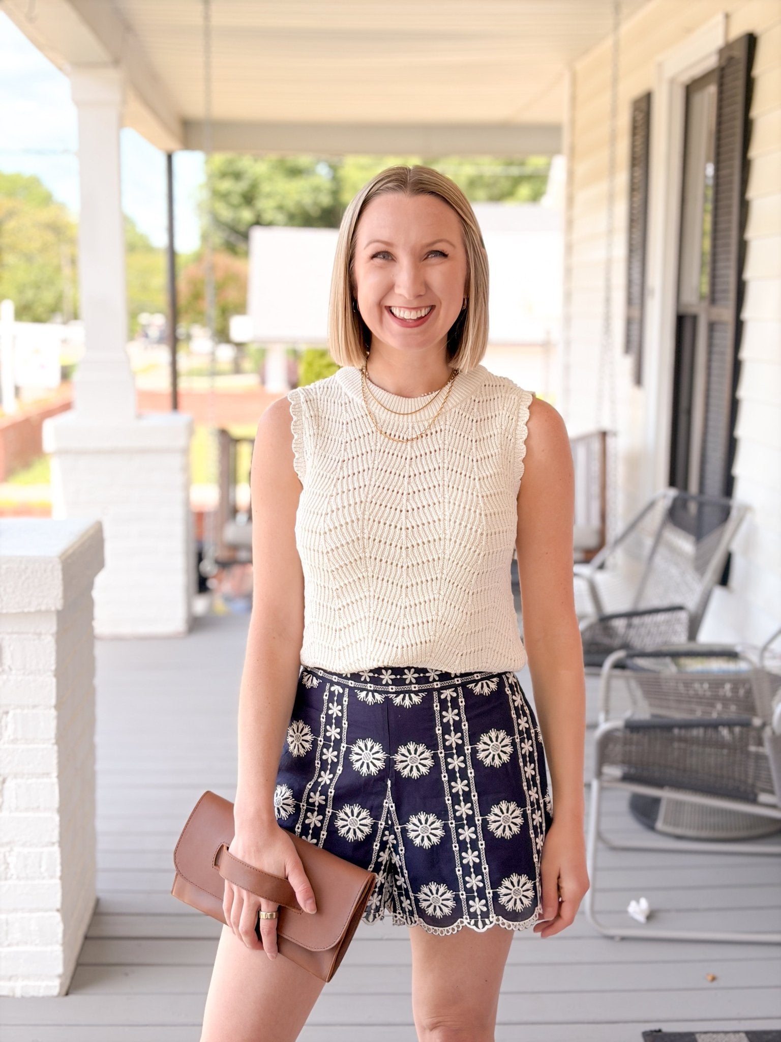 Rose & Lee Co Nero Top, Birch Tanks