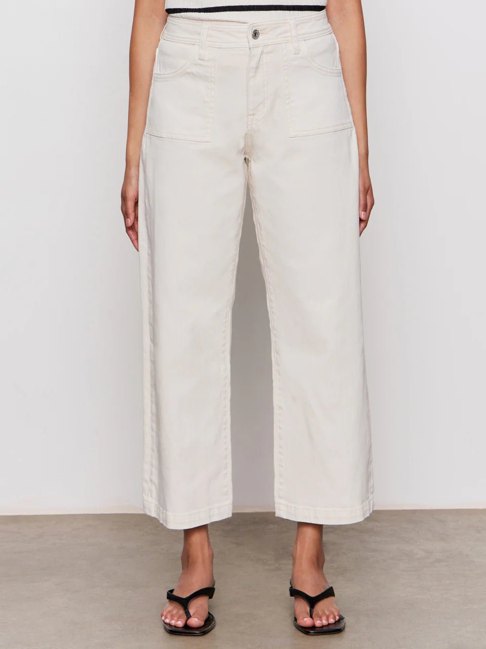 Rose & Lee Co League Jeans, Light Oat by Sanctuary unknown