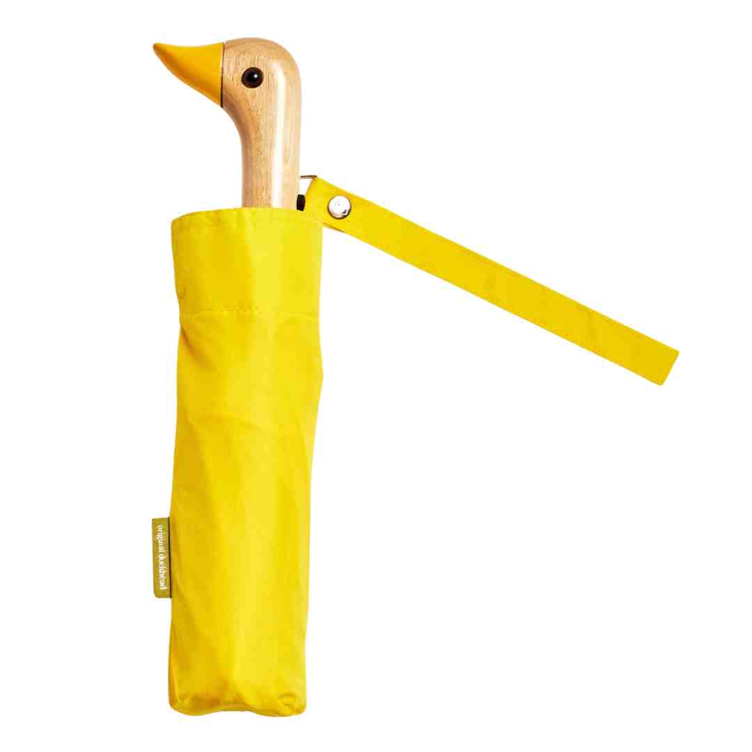 Original Duckhead Umbrella Yellow Sustainable Women's Boutique Durham.