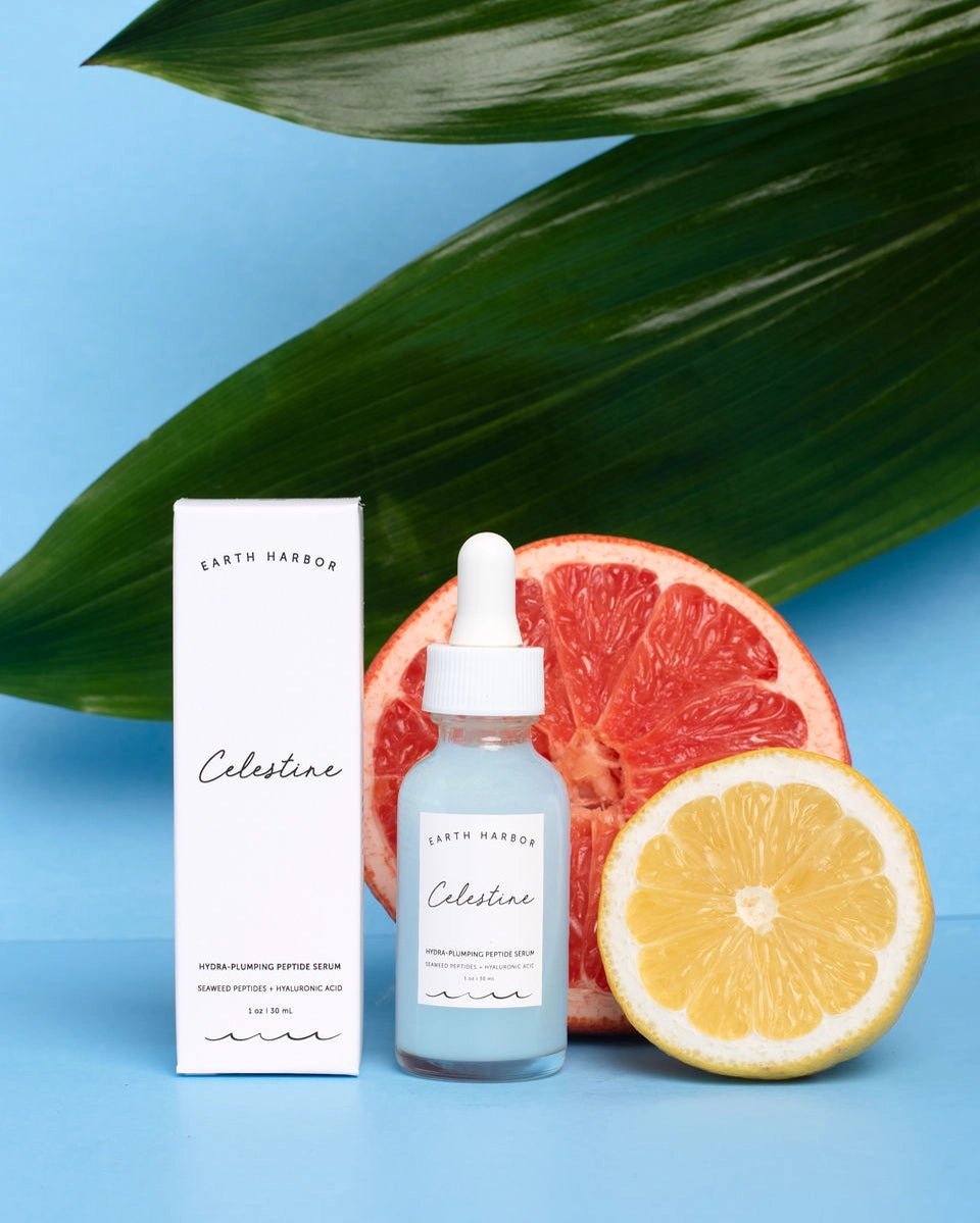 Rose & Lee Co Plumping Serum, Seaweed Peptides + Hyaluronic Acid Bath & Body