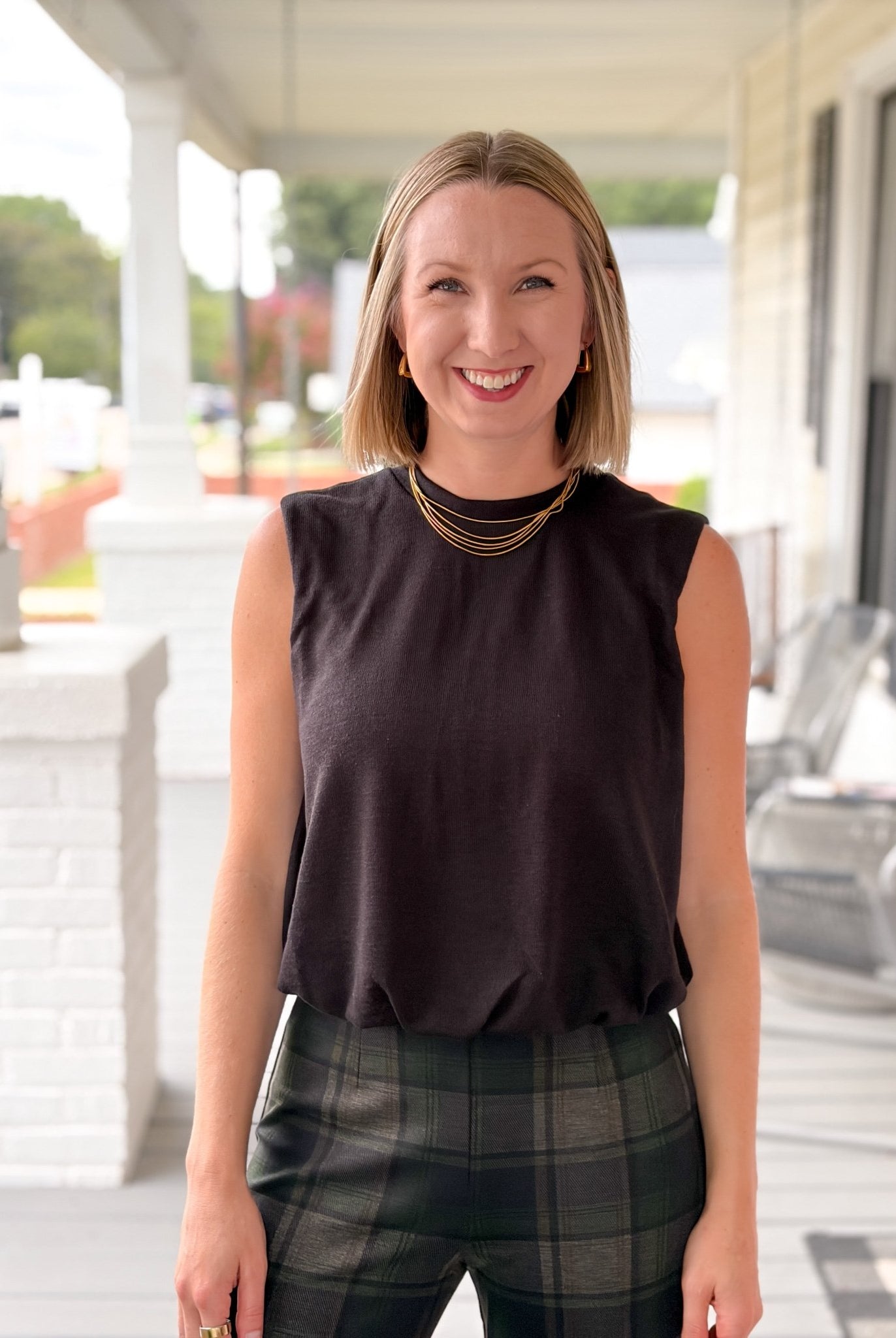 Rose & Lee Co Quinn Tank, Black by Sanctuary Tanks