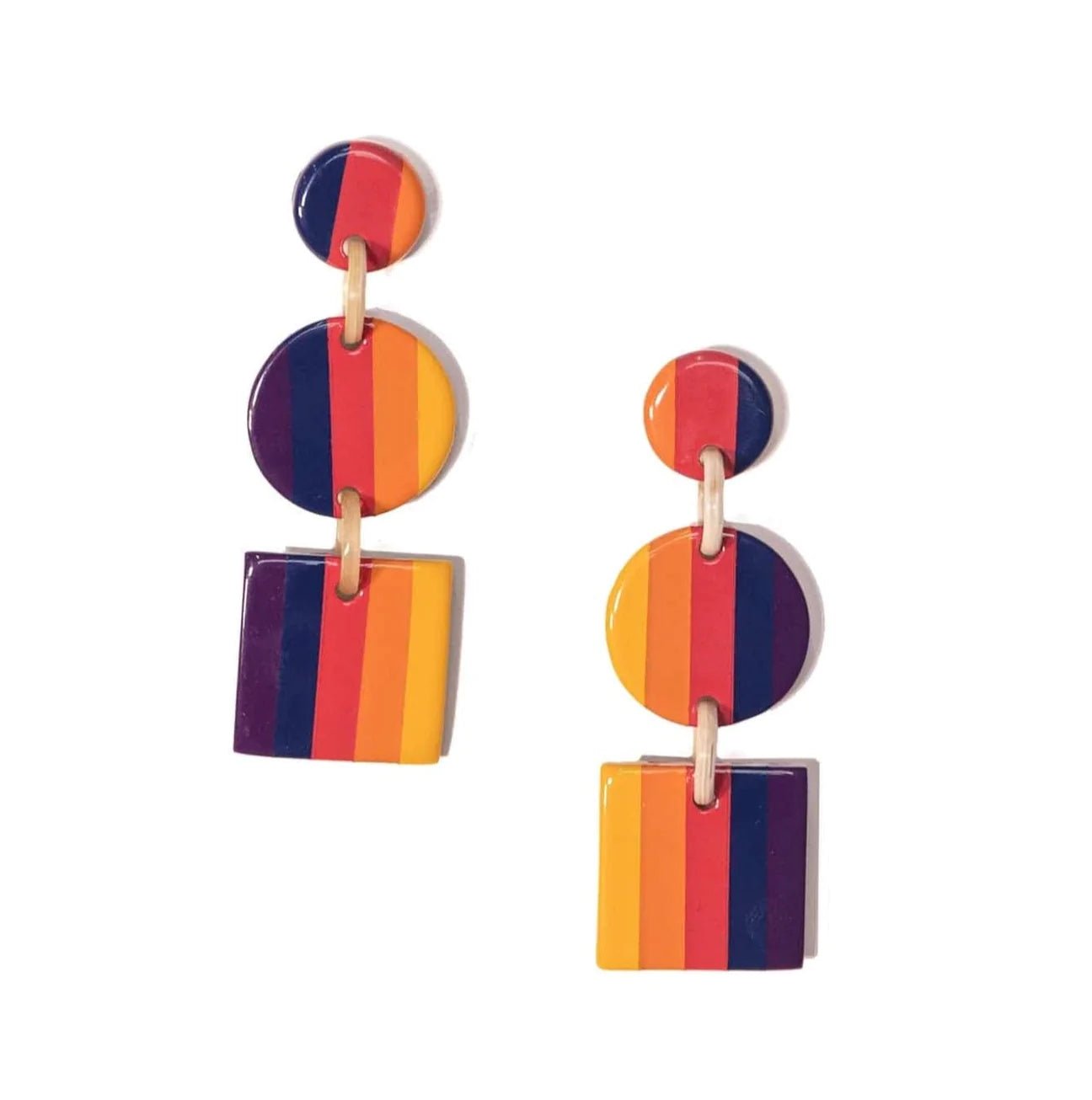Rose & Lee Co Rainbow Harbor Earrings Earrings