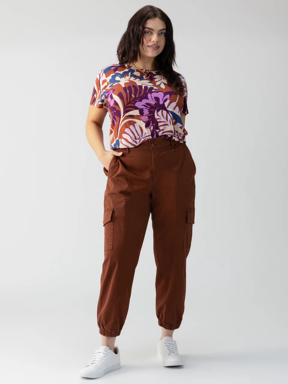 Rose & Lee Co Rebel Pants, Rich Clay by Sanctuary Pants