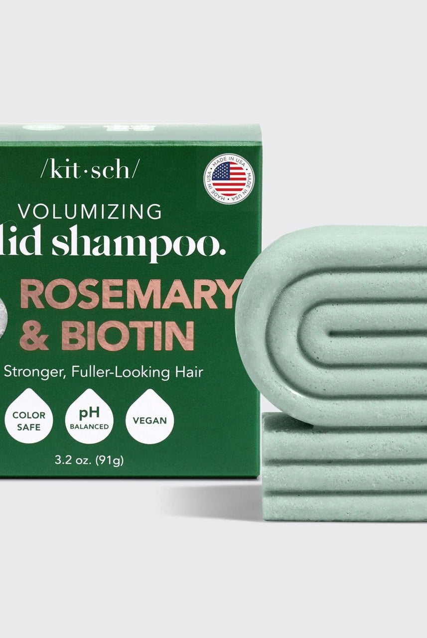 Rose & Lee Co Rosemary & Biotin Volumizing Solid Shampoo Hair