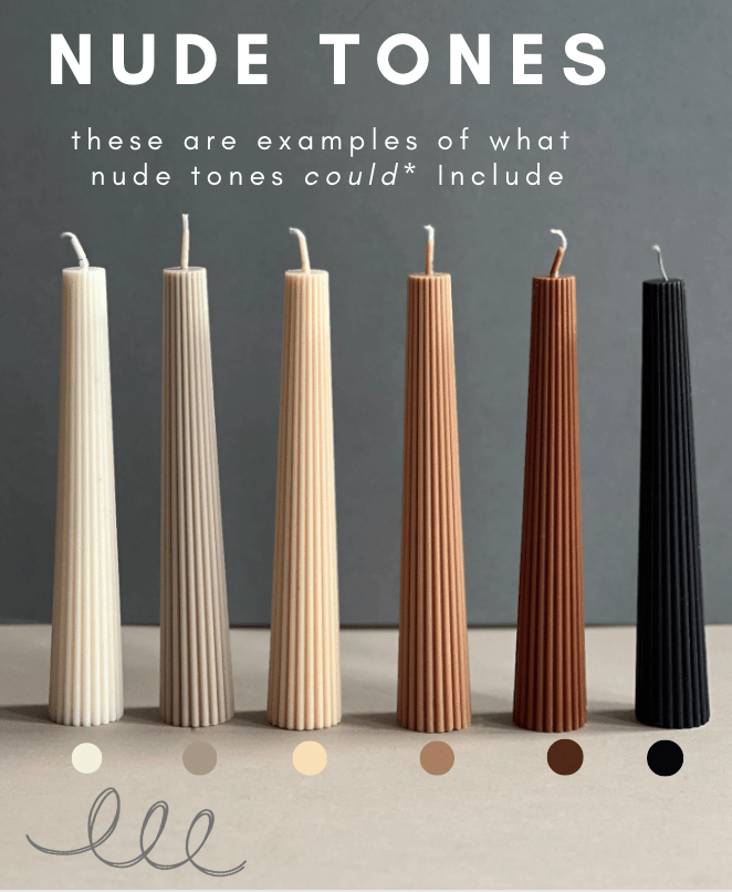 Rose & Lee Co Austin Pillar Candle, Nude Tones/Scented unknown