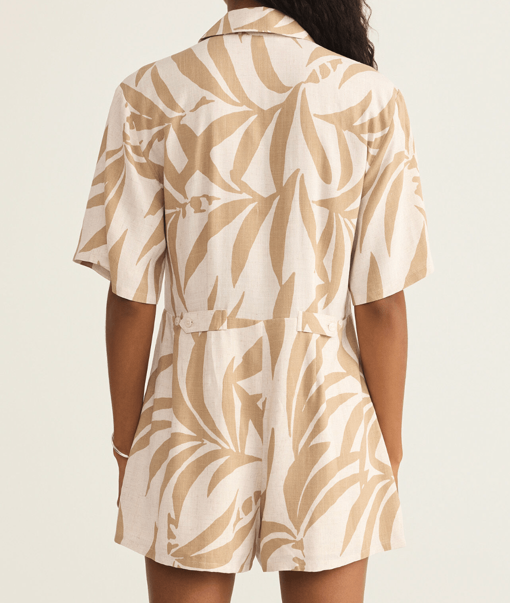 Rose & Lee Co Marcel Romper, Santal by Z Supply unknown
