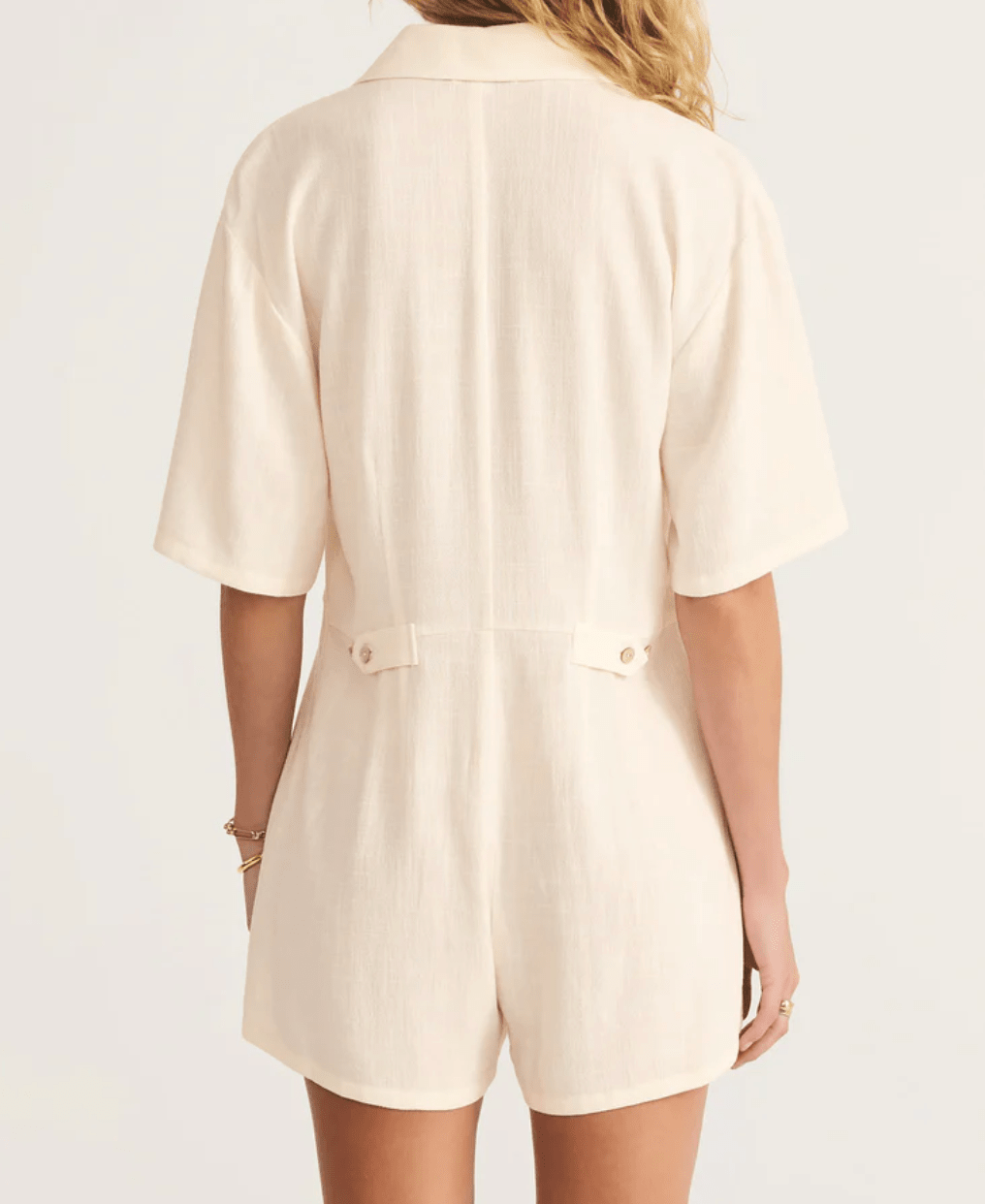 Rose & Lee Co Marcell Romper, Sea Salt by Z Supply unknown