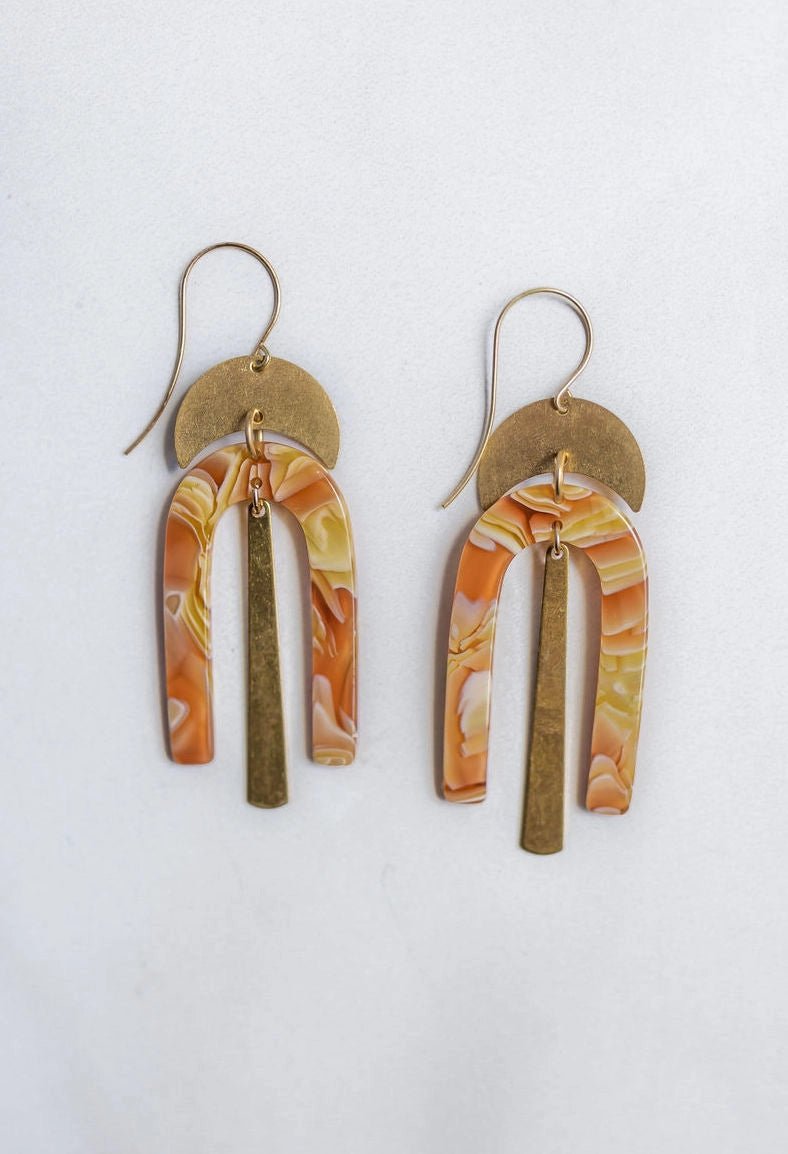 Rose & Lee Co Serene Sorbet Earrings Earrings