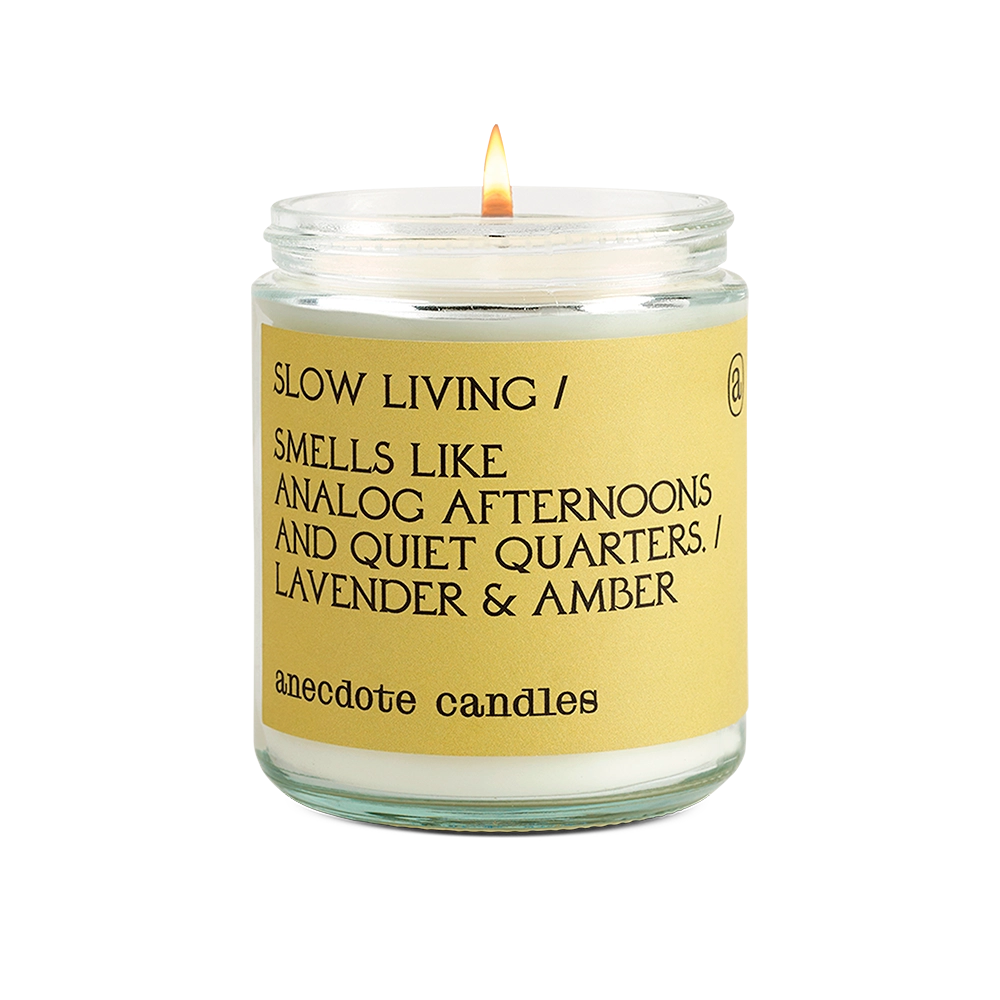 Slow Living Candle Apex Ethical Boutique