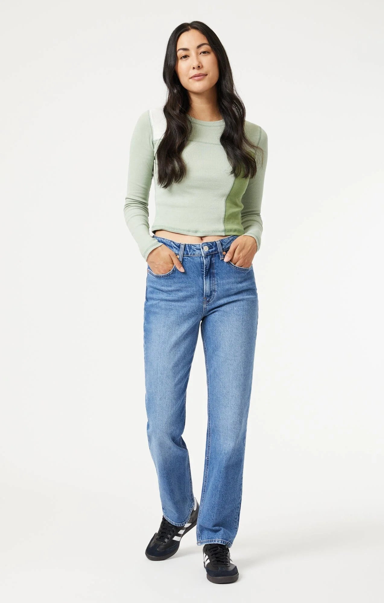 Straight Leg Denim Jeans Apex Ethical Boutique
