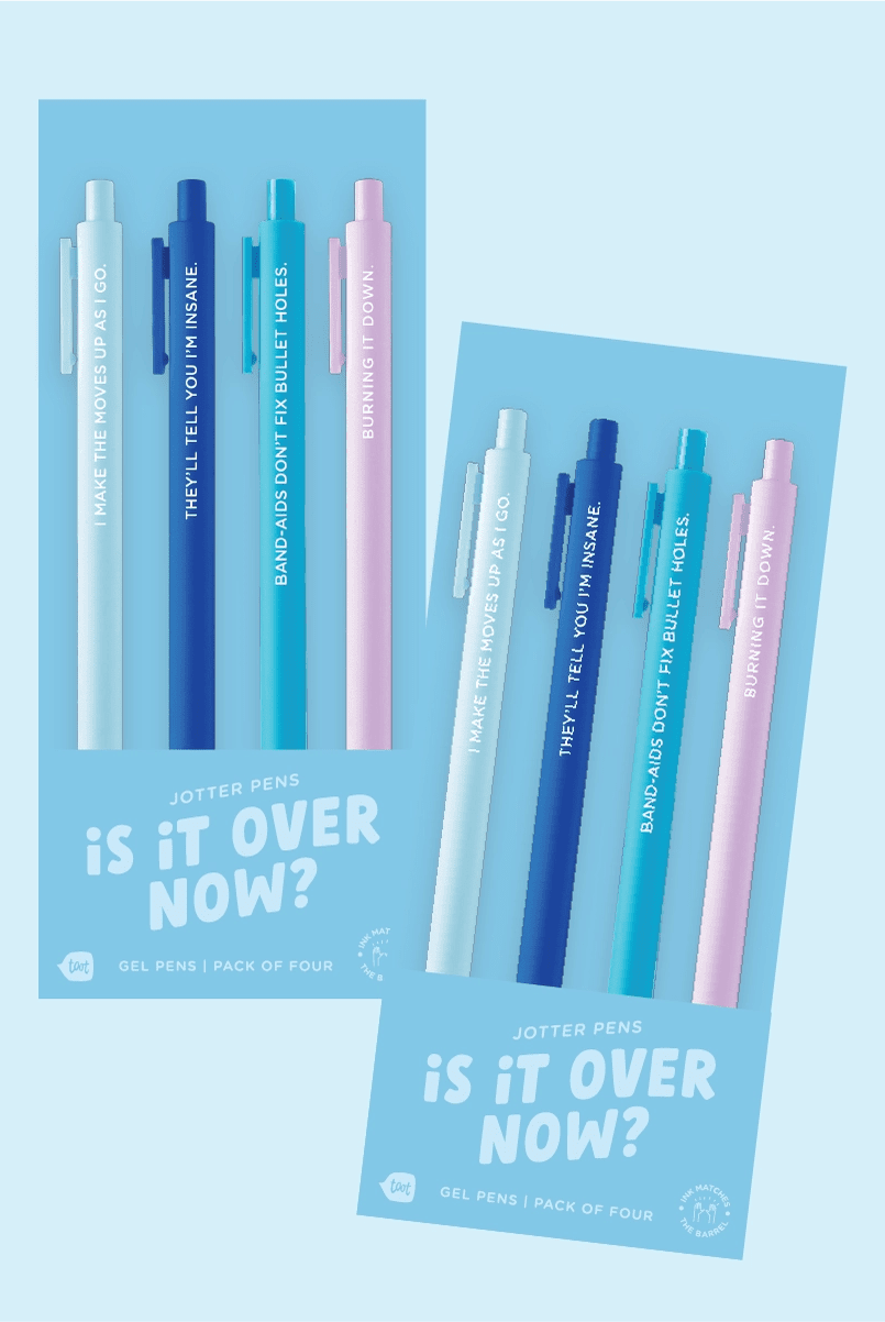 Rose & Lee Co Swiftie Jotter Sets, Is it Over Now Stationery