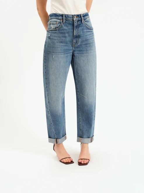 Rose & Lee Co Venice Barrel Jeans, The Blues Denim