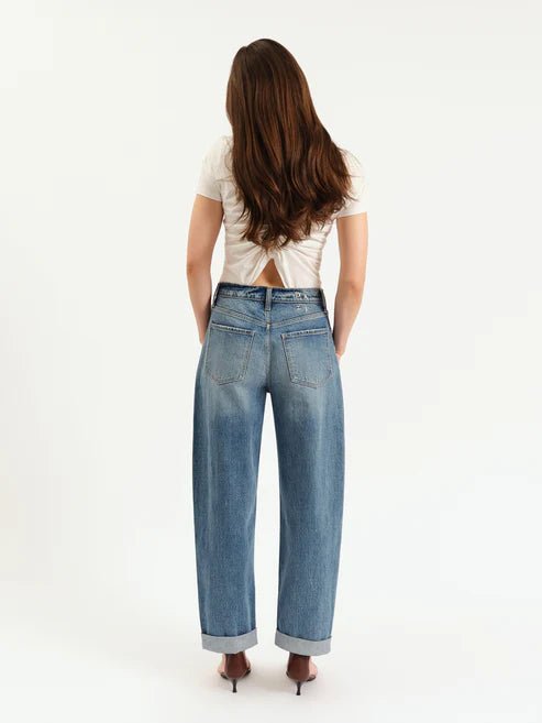 Rose & Lee Co Venice Barrel Jeans, The Blues Denim