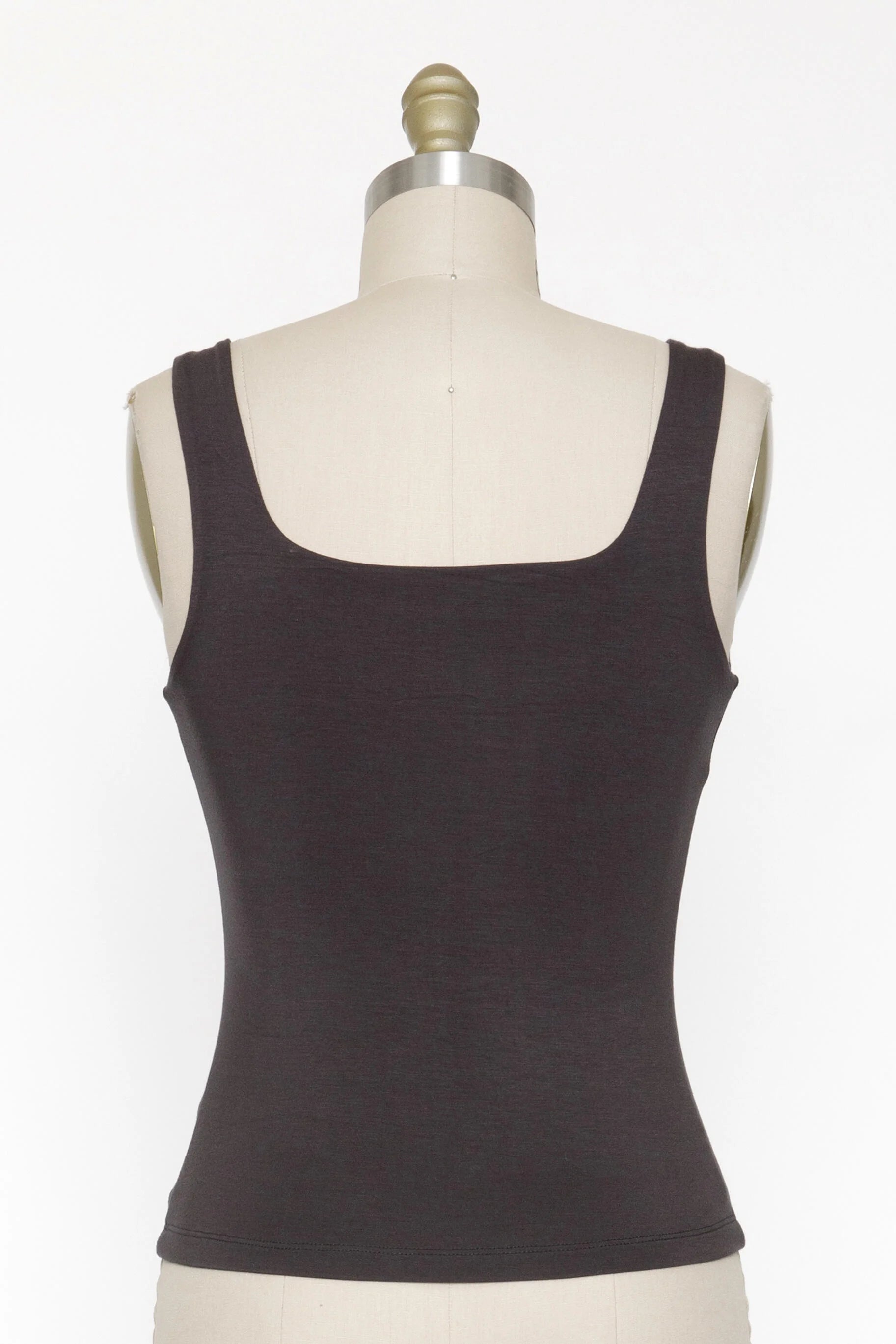 Washed Black Tank Top Apex Ethical Boutique