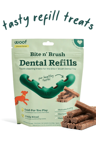 Rose & Lee Co Bite n' Brush Dental Refills, Chicken Recipe Pets