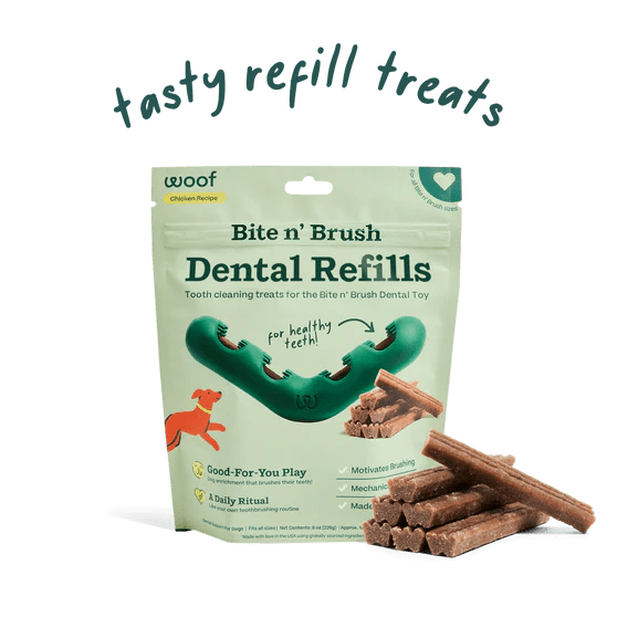 Rose & Lee Co Bite n' Brush Dental Refills, Chicken Recipe Pets