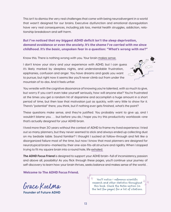 Adhd Planning & Productivity Workbook