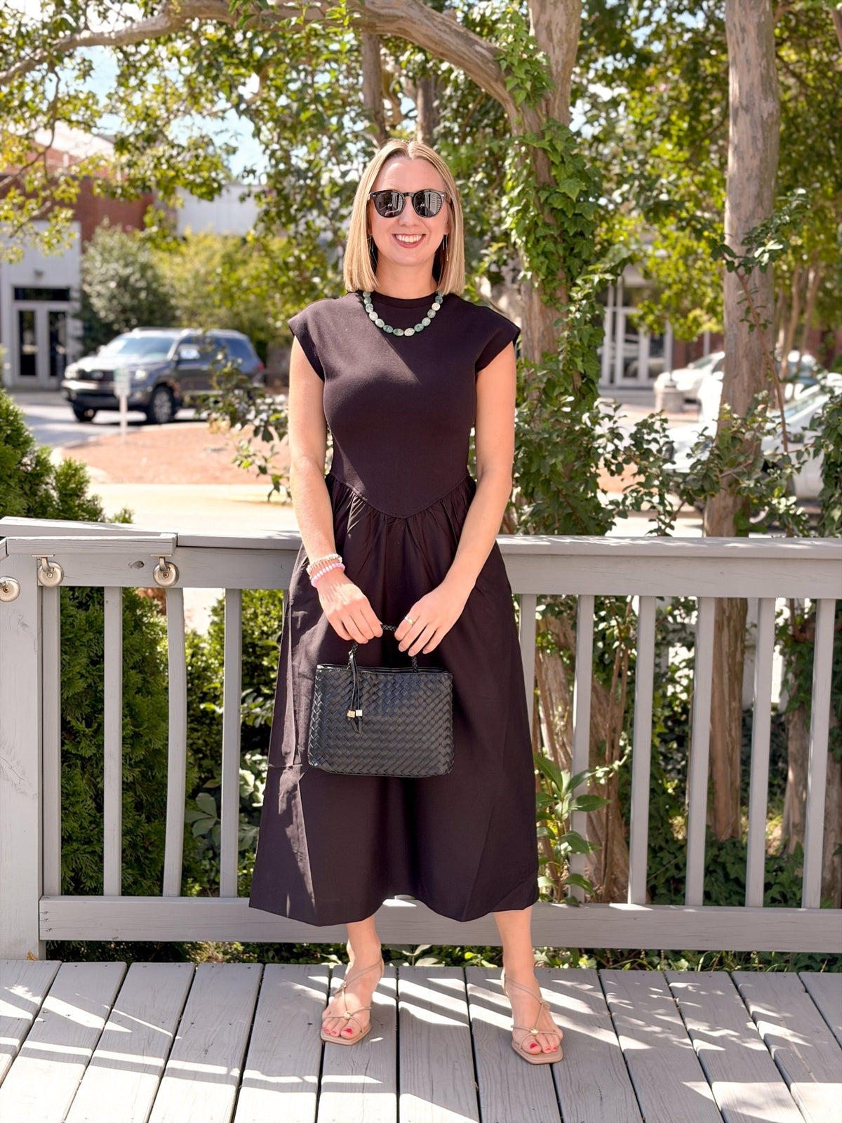 Rose & Lee Co Alise Dress, Black Casual Dresses