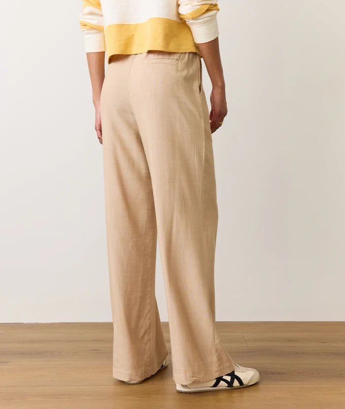 Rose & Lee Co Allison Pants, Taupe by Marine Layer unknown