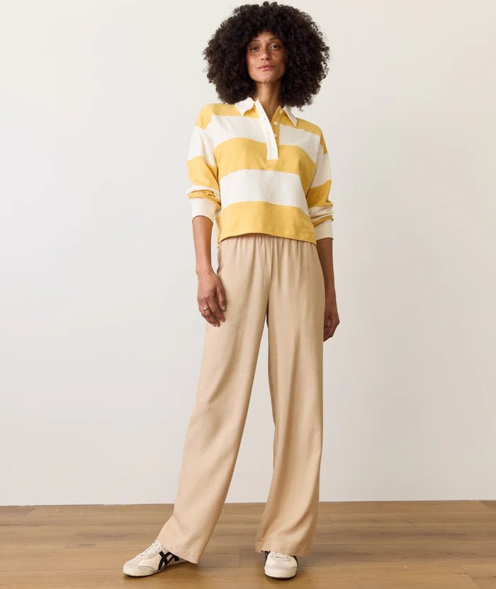 Rose & Lee Co Allison Pants, Taupe by Marine Layer unknown
