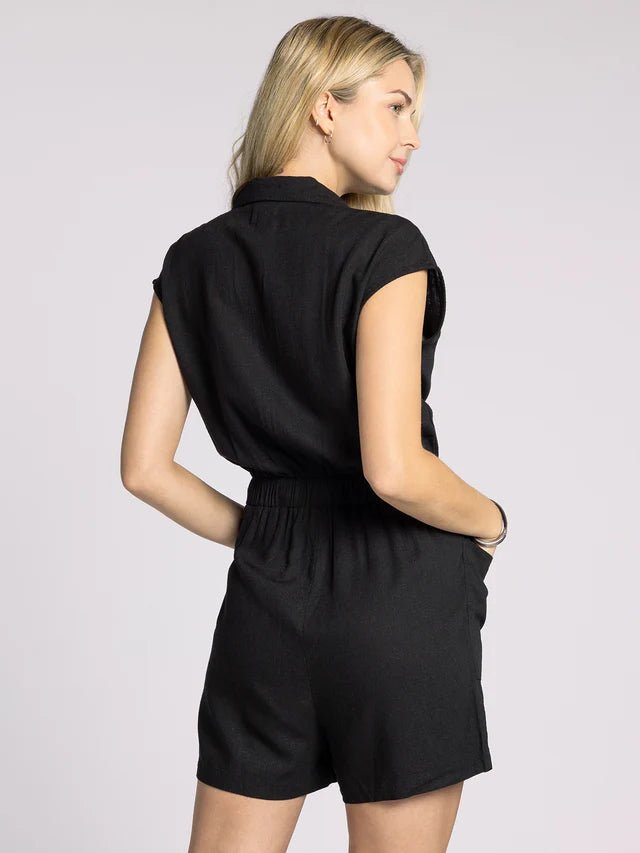 Rose & Lee Co Arcadia Romper, Black unknown