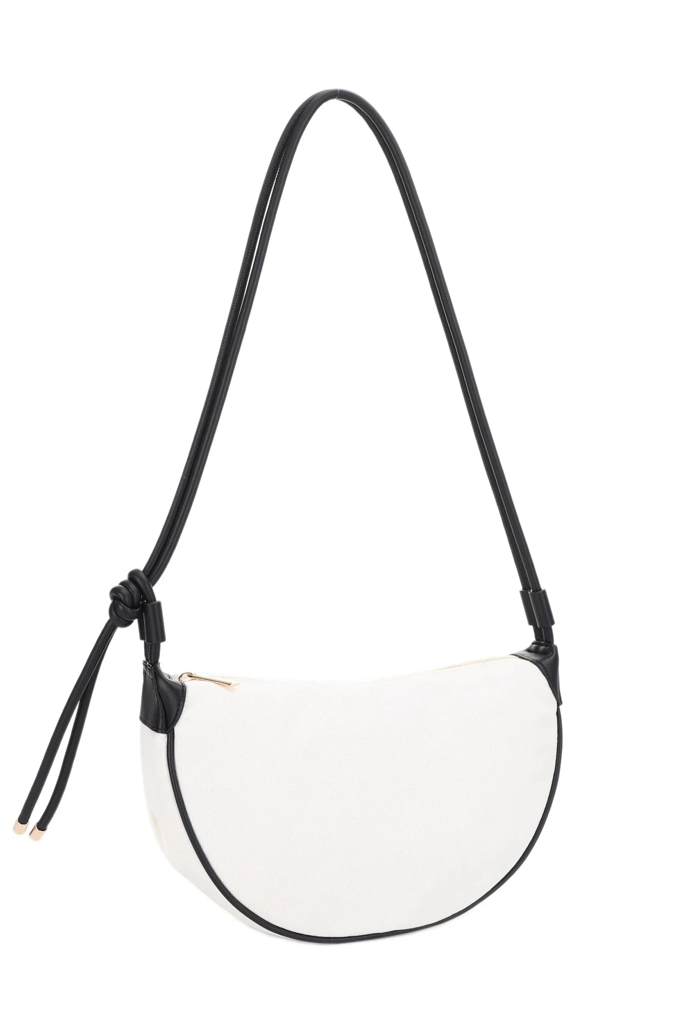 Rose & Lee Co Aria Canvas Convertible Sling Bag, Black Bags