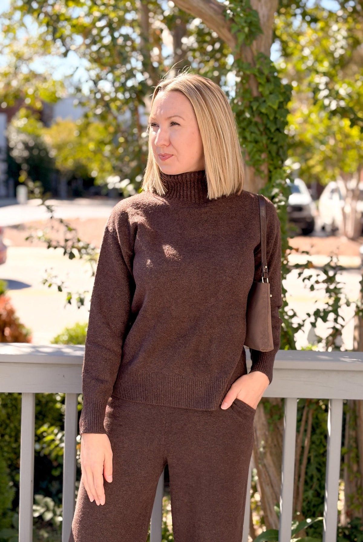 Rose & Lee Co Arvada Sweater, Umber by The Normal Brand Sweaters