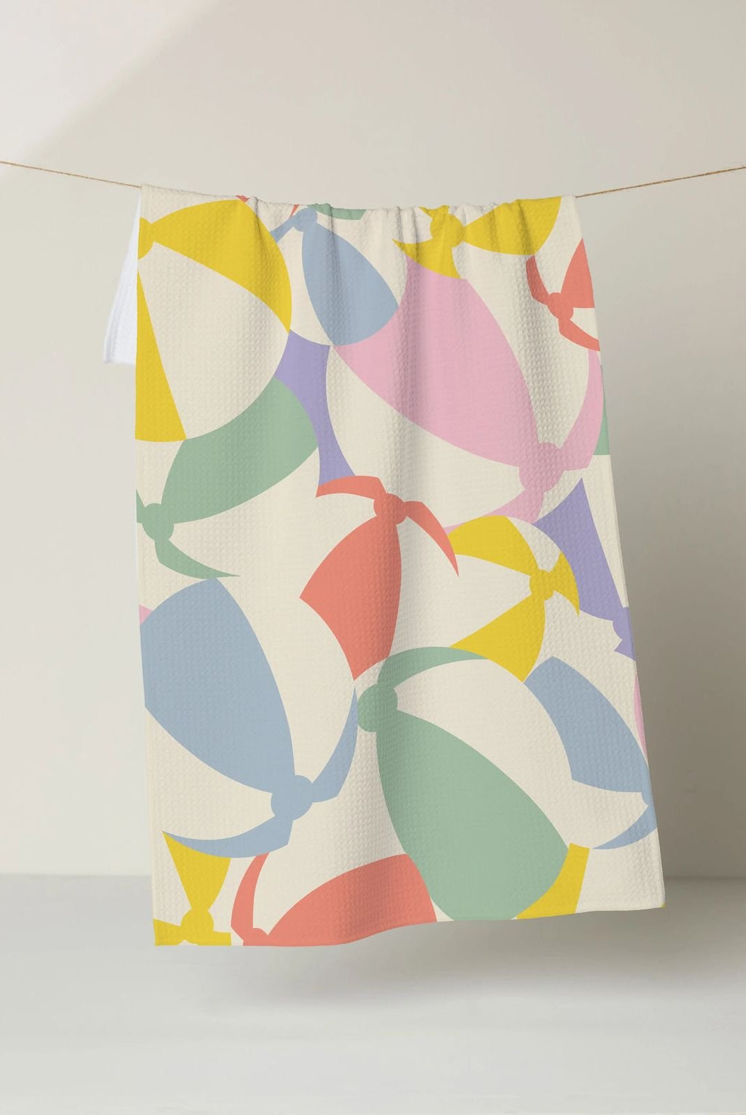 Rose & Lee Co Beach Ball Tea Towel Home & Gifts