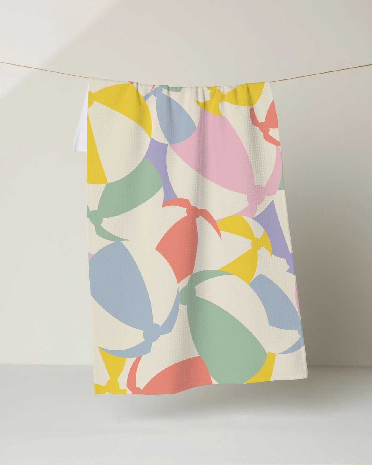 Rose & Lee Co Beach Ball Tea Towel Home & Gifts