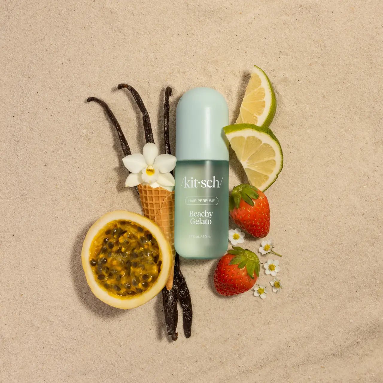 Rose & Lee Co Hair Perfume, Beachy Gelato Bath & Body