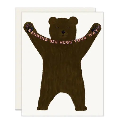 Rose & Lee Co Bear Hugs Card Stationery